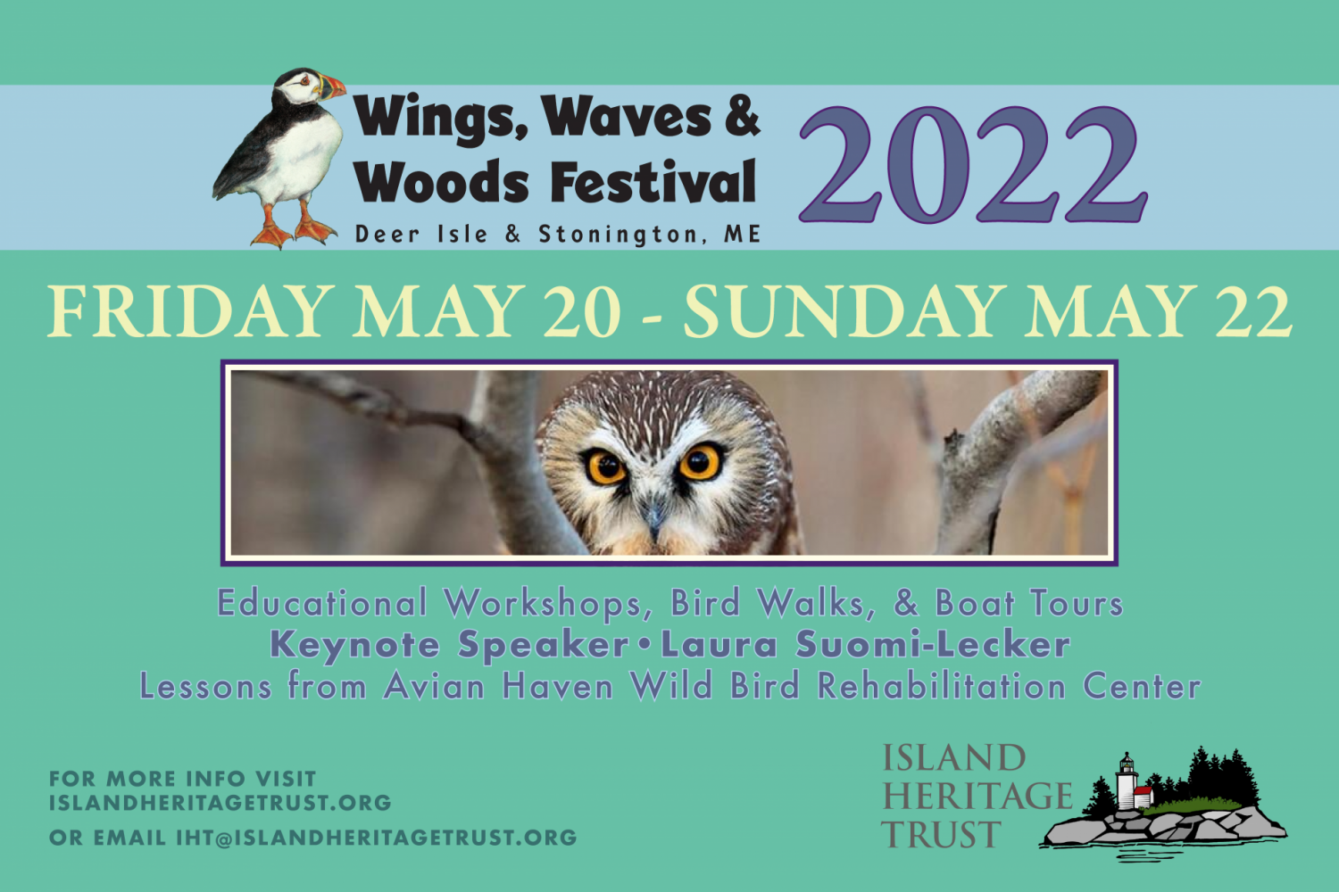 Wings, Waves & Woods Island Heritage Trust